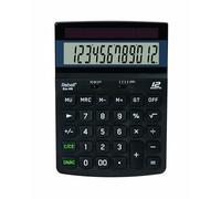 REBELL ECO450 - Calculatrice de poche, Eco line, 12 chiffres, noir