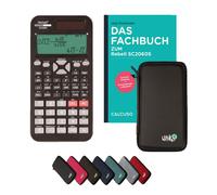 Rebell SC2060S avec housse de protection Noir et manuel (56 pages, DIN A5) - Calculatrice scientifique - Smart Set