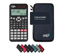 Rebell SC2060S avec Housse de Protection WYNGS incluse Bleu - Calculatrice Scientifique - Pack de Base