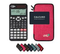 Rebell SC2060S avec Housse de Protection WYNGS incluse Rose - Calculatrice Scientifique - Pack de Base