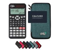 Rebell SC2060S avec Housse de Protection WYNGS incluse Turquoise - Calculatrice Scientifique - Pack de Base