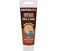Rebouche Petits Trous-Pâtes À Bois Sans Odeur-Prêt À L'emploi-Sans Solvant-Sec En 4h-Intérieur Et Extérieur-Ne Se Rétracte Pas-Merisier-Technique Professionnelle-80 G