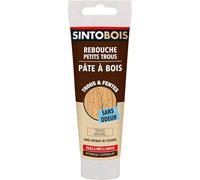 Rebouche Petits Trous-Pâtes À Bois Sans Odeur-Prêt À L'emploi-Sans Solvant-Sec En 4h-Intérieur Et Extérieur-Ne Se Rétracte Pas-Ton Naturel-Technique Professionnelle-80 G