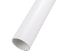Rebower Tuyau En PVC Rigide 57mm x 63mm Tube Plastique Ronde -Blanc | De 14 Pouces Pour Drainage Haute Résistance, Pour Serre Jardin Maison CVC Plomberie