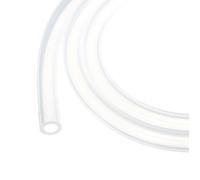 Rebower Tuyau en Silicone de 3 Mètres, 9 mm de DI et 12 mm de DE, Transparent, en Plastique Industriel, pour Pompage, Vidange, Irrigation, Brassage, 3/8" x 1/2"
