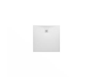 Rec. de dch carré év. excent. pro 80x80 blanc - LAUFEN H2109500000001