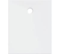 Rec de douche rect Geberit Renova Plan à poser à encastrer 100 x 80 cm Blc - GEBERIT 550.315.00.1