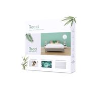 RECCI Protège Matelas 120 x 200 cm - 100% Fibre de Bambou, Ultra Doux, Hautement Respirant, Hypoallergénique, Silencieux, Drap Housse, Protège Matelas Imperméable, Couvre Matelas 120 x 200