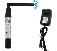 Récepteur/émetteur sans fil DMX512, transmission du signal en temps réel, portée de 300 m, transmetteur DMX, fiche EU