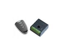 Récepteur HomeLink 315 MHz pour Portail et Porte de Garage - Contrôleur Universel Compatible Voitures USA avec HomeLink, Module 1 Canal Relais, Télécommande Incluse, Portée jusqu’à 200 m