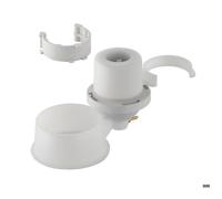Récepteur pneumatique - GEBERIT - 240.004.00.1 - Blanc - Plastique - Vendu à l'unité