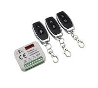 Récepteur portail universel avec 3 télécommandes, RX-MULTI 300-900 MHz, AC/DC 9-30V, 433/868 MHz