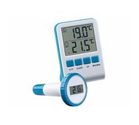Infactory Récepteur radio LCD avec thermomètre numérique de bassin et de piscine, IPX8