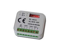 Récepteur sans fil universel Schartec RX compatible avec Sommer 4020 - Hörmann HSM 4 - Marantec 302 - Nice - Faac - Liftmaster - Ditec - V2 - Émetteur manuel avec 433 MHz et 868 MHz