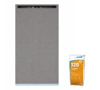 Receveur à carreler 120 x 80 cm WEDI Fundo Riolito Neo, écoulement linéaire + colle 320