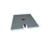 Receveur de douche à carreler - extra-plat - avec bonde - Wedi Fundo Plano 90x90 cm Wedi