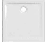 Geberit Receveur de douche Renova céramique 80 x 80 cm extra-plat à poser/encastrer Blanc