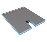 Receveur complet wedi Fundo Plano Linea canal 800mm 1200x900x70mm