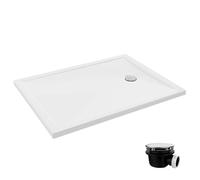 Receveur de douche 120 x 90 Gaspard bonde à droite + bonde