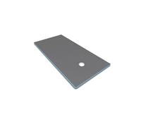 Receveur de douche à carreler 200 x 100 WEDI Fundo Primo rectangle écoulement excentré