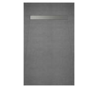 Receveur De Douche A Carreler 90X140Cm Recoupable Avec Bonde Caniveau