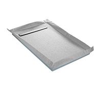 Receveur de douche à carreler caniveau 4 pentes + natte étanche + siphon ultra plat - 150 x 100 cm