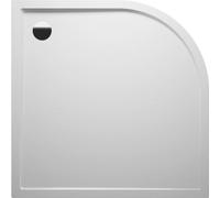 Receveur de douche acrylique quadrant RIHO DAVOS 285 100x100x4,5 cm avec pieds et tablier-100 --
