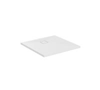 Receveur de douche antidérapant Ultra Flat Evo recoupable avec évacuation longueur 80 x 80