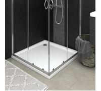 Receveur de douche carré extra plat - VIDAXL - 90x90 cm - Seuil bas - ABS renforcé en fibre de verre
