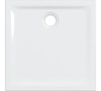 Receveur de douche carré Geberit Renova à poser à encastrer 80 x 80 cm Blc - GEBERIT 00721800000AG3