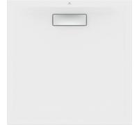 Receveur de douche carré Ideal Standard Ultra Flat New 800 x 800 mm, au ras du sol T4466V1 blanc soyeux