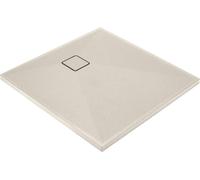 Receveur de douche en granit, carré, beige, 900 x 900 x 36 mm