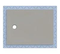 Geberit – Surface de douche CleanFloor30 intégrée, voile d'étanchéité – 120 x 90 cm, gris mat