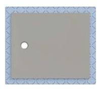 Receveur de douche Geberit CleanFloor30 551022291, affleurant au sol, avec joint d'étanchéité en polaire, 100 x 120 cm, gris mat