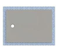 Geberit CleanFloor30 Receveur de douche rectangulaire/carré, 551023291,
