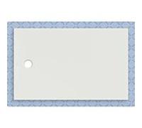 Receveur de douche Geberit CleanFloor30 551025001, affleurant au sol, avec joint d'étanchéité en polaire, 100 x 160 cm, blanc mat