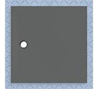 Geberit CleanFloor30 surface de douche, intégrée, avec voile d'étanchéité, 120x120cm, 551026DM1, Couleur: graphite / mat - CM
