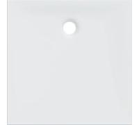 receveur de douche Geberit Nemea 550591001 90 x 90 cm, carré, blanc / mat