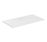 Ideal Standard receveur de douche Ultra Flat Evo T5430FO 1700 x 900 x 35 mm, blanc soie, rectangulaire , évacuation sur le côté long