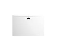 Receveur de douche Kaldewei ZERO 1530 avec support de receveur extra-plat 353047980001 80 x 100 cm, brillant, blanc alpin