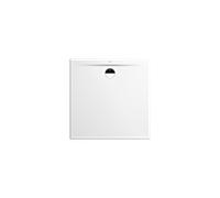 Kaldewei de douche SUPERPLAN ZERO 1534 353447981001 avec support extra-plat, 100 x 100 cm avec Invisible Grip, brillant, blanc alpin
