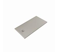 Kludi Terra - Receveur de douche 70x140 cm, gris clair mat 08DW01O2
