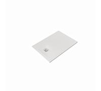 Receveur de douche Kludi TERRA 08DW0353 70 x 100 x 3 cm, bonde incluse, blanc mat