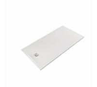 Receveur de douche Kludi TERRA 08DW0553 80 x 160 x 3 cm, bonde incluse, blanc mat