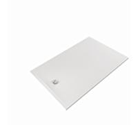 Receveur de douche Kludi TERRA 08DW1553 100 x 160 x 3 cm, bonde incluse, blanc mat