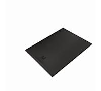 Kludi Terra - Receveur de douche 100x140 cm, noir mat 08DW1639