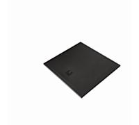 Kludi Terra - Receveur de douche 100x100 cm, noir mat 08DW1839