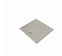 Kludi Terra - Receveur de douche 100x100 cm, gris sable mat 08DW18O2