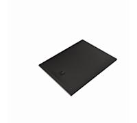 Receveur de douche Kludi TERRA 09DW0739 90 x 120 x 3 cm, bonde incluse, noir mat
