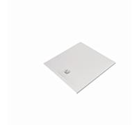 Receveur de douche Kludi TERRA 09DW0853 90 x 100 x 3 cm, bonde incluse, blanc mat